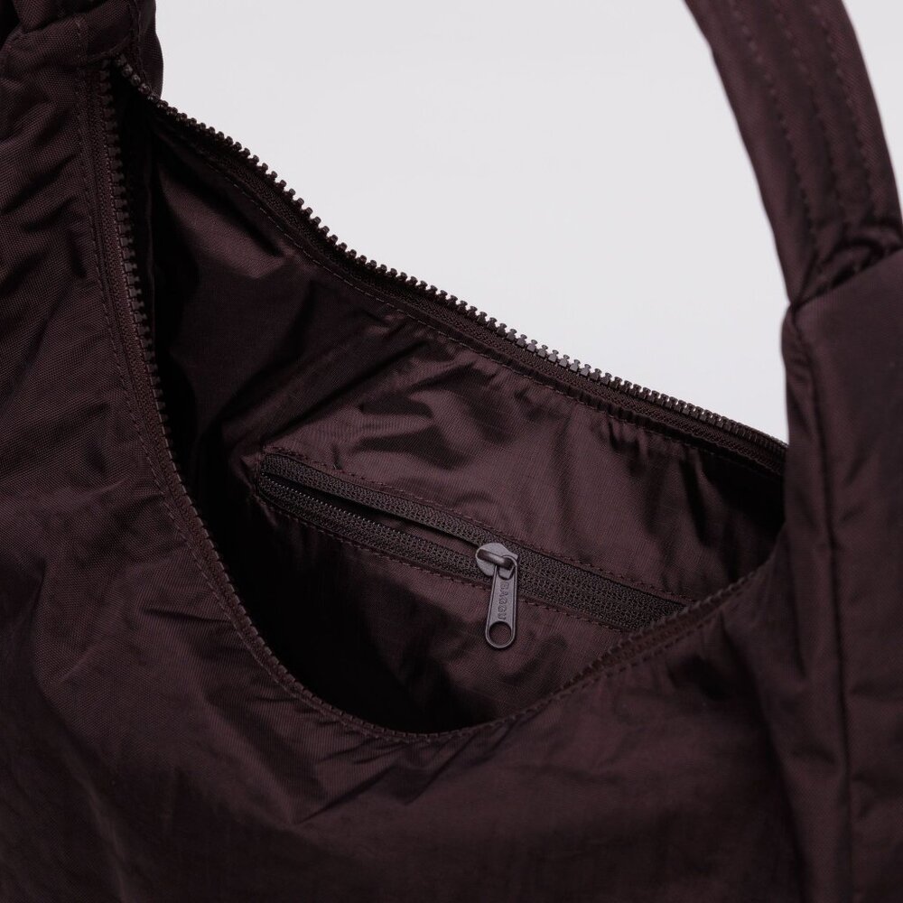 NWT Baggu Regular Shoulder Bag - Chocolate Plum - Picture 7 of 7